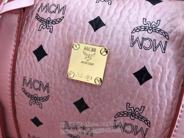 MCM旅行包 原單 6022 MCMTraveler Visetos 週末旅行包 Visetos印花塗層帆布 經典款MCM旅行袋  mdmc1409